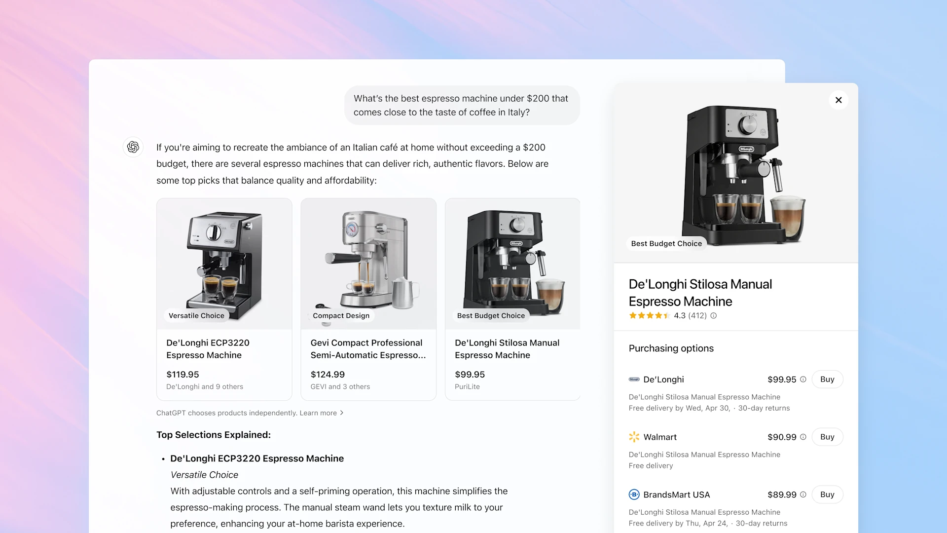 openai shopping