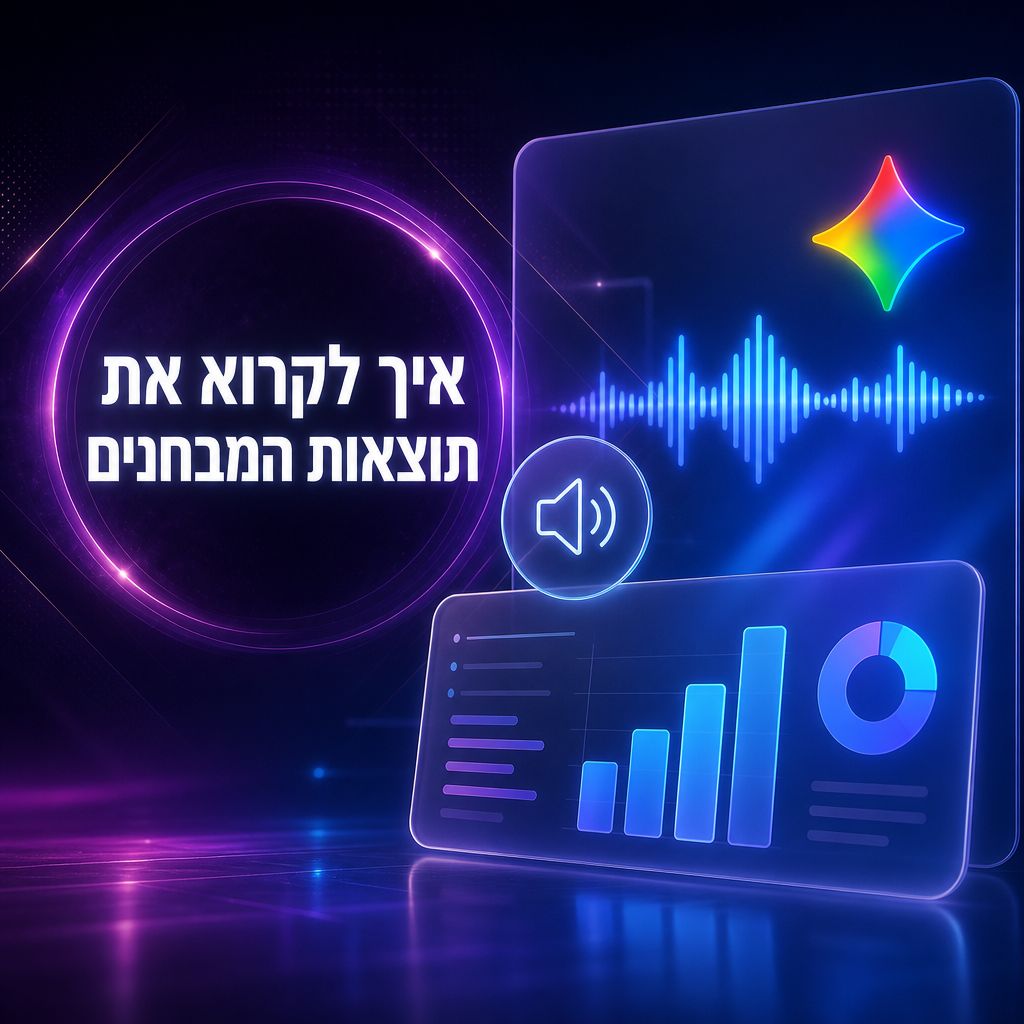 Gemini 3.8 Flash TTS: מה חדש ביצירת דיבור באמצעות AI? — איך לקרוא את תוצאות המבחנים